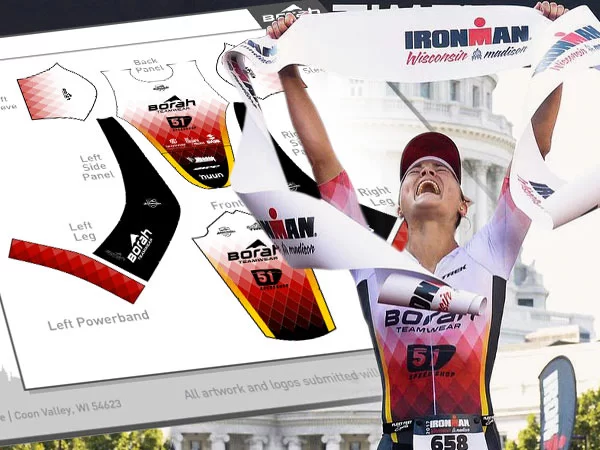 Tri & Run Art Templates