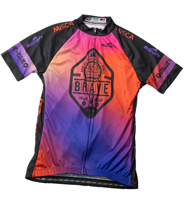 Colorful jersey cutout.